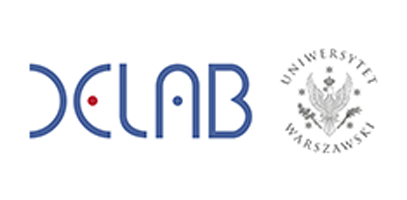 logo Uniwersytet Warszawski, DELab UW